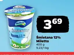 Netto Śmietana Miletto 12% oferta