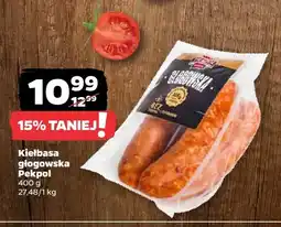 Netto Kiełbasa głogowska Pekpol oferta