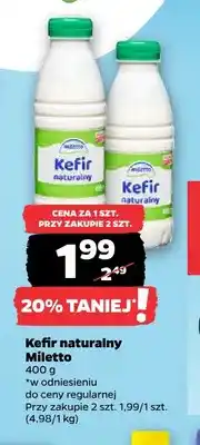 Netto Kefir naturalny Miletto oferta