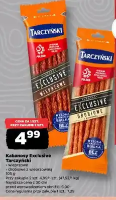 Netto Kabanosy Exclusive wieprzowe Tarczyński oferta