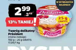 Netto Twaróg delikatny Président oferta
