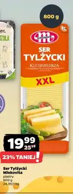 Netto Ser tylżycki w plastrach Mlekovita oferta