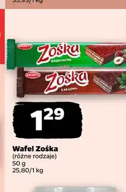 Netto Wafel Zośka orzechowa oferta