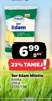 Netto Ser edam kostka Miletto oferta