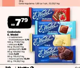 Netto Czekolada z nadzieniem truskawkowym oferta