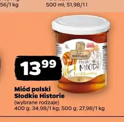 Netto Miód polski Słodkie Historie oferta