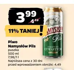 Netto Piwo Namysłów Pils oferta