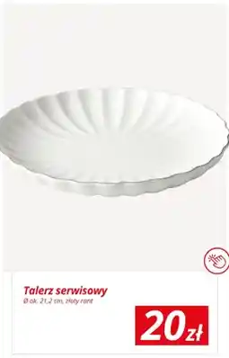 KiK Talerz serwisowy złoty rant oferta