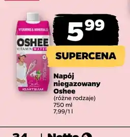 Netto Napój niegazowany Oshee oferta
