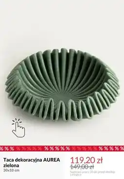 Homla Taca dekoracyjna Aurea zielona 30x10 cm oferta