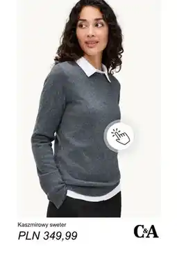 C&A Kaszmirowy sweter C & A oferta