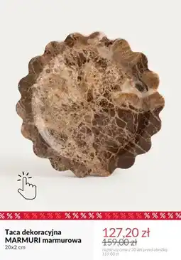 Homla Taca dekoracyjna Marmuri marmurowa 20x2 cm oferta