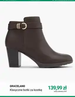 Deichmann Klasyczne botki za kostkę Graceland oferta