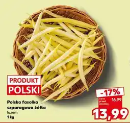 Kaufland Polska fasolka szparagowa żółta luzem 1 kg oferta