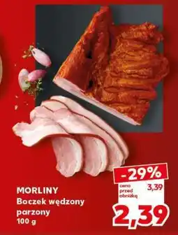Kaufland MORLINY Boczek wędzony parzony 100 g oferta