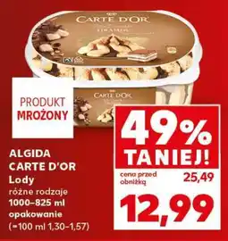 Kaufland ALGIDA CARTE D’OR oferta