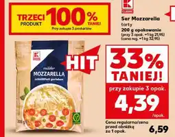 Kaufland SER MOZZARELLA TARTY oferta