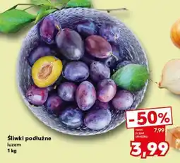 Kaufland Śliwki podłużne luzem 1 kg oferta