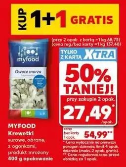 Kaufland MYFOOD Krewetki oferta