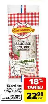 Carrefour Salami ring COCH FRAN oferta