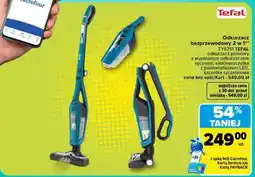 Carrefour Tefal Odkurzacz bezprzewodowy 2 w 1 oferta
