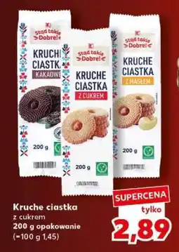 Kaufland Kruche ciastka z cukrem oferta