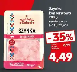 Kaufland Szynka konserwowa oferta