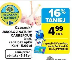 Carrefour Czosnek oferta
