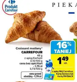 Carrefour Croissant maślany oferta