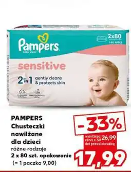 Kaufland PAMPERS Chusteczki nawilżane dla dzieci oferta