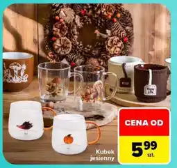 Carrefour Kubek jesienny oferta