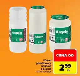 Carrefour Wkład parafinowy, olejowy BOLSIUS oferta