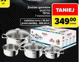 Carrefour Zestaw garnków DUETTO TEFAL oferta