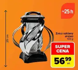 Carrefour Znicz szklany oferta