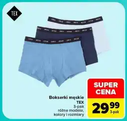 Carrefour Bokserki męskie TEX oferta