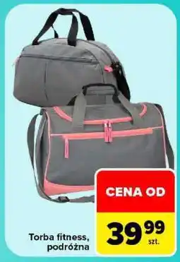 Carrefour Torba fitness, podróżna oferta