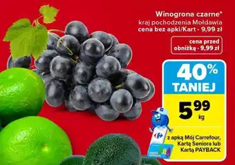 Winogrona czarne