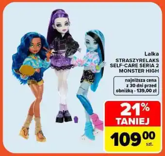 Lalka STRASZYRELAKS SELF-CARE SERIA 2 MONSTER HIGH