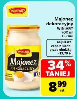 Carrefour Majonez dekoracyjny oferta