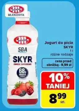 Carrefour Jogurt do picia SKYR oferta