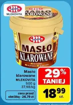 Carrefour Masło klarowane Mlekovita oferta