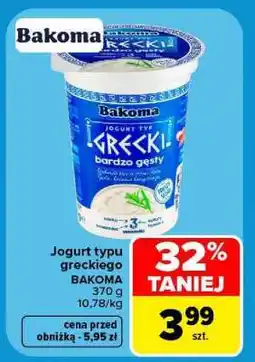 Carrefour Jogurt typu greckiego oferta