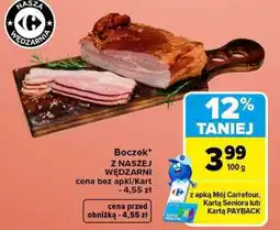 Carrefour Boczek Z NASZEJ WĘDZARNI oferta