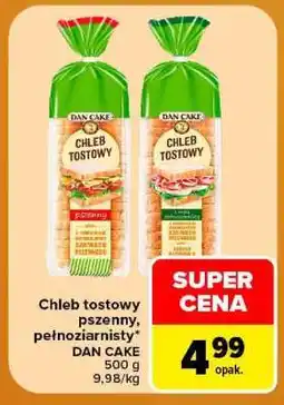 Carrefour Chleb tostowy pszenny, pełnoziarnisty oferta