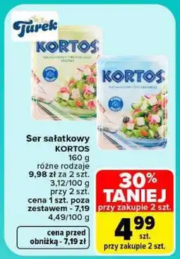 Carrefour Ser Sałatkowy Kortos oferta