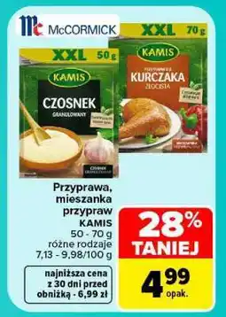 Carrefour Przyprawa, mieszanka przypraw KAMIS oferta