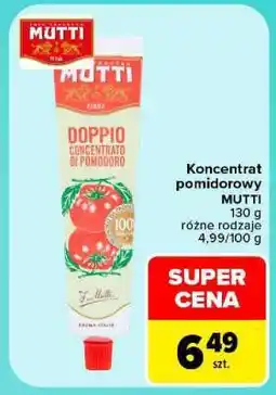 Carrefour Koncentrat pomidorowy Mutti oferta