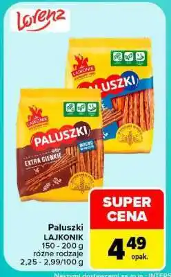 Carrefour Paluszki LAJKONIK oferta