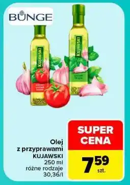 Carrefour Olej z przyprawami Kujawski oferta