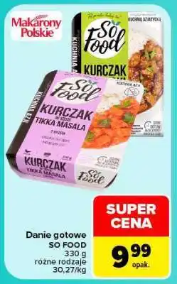 Carrefour Danie gotowe So Food oferta